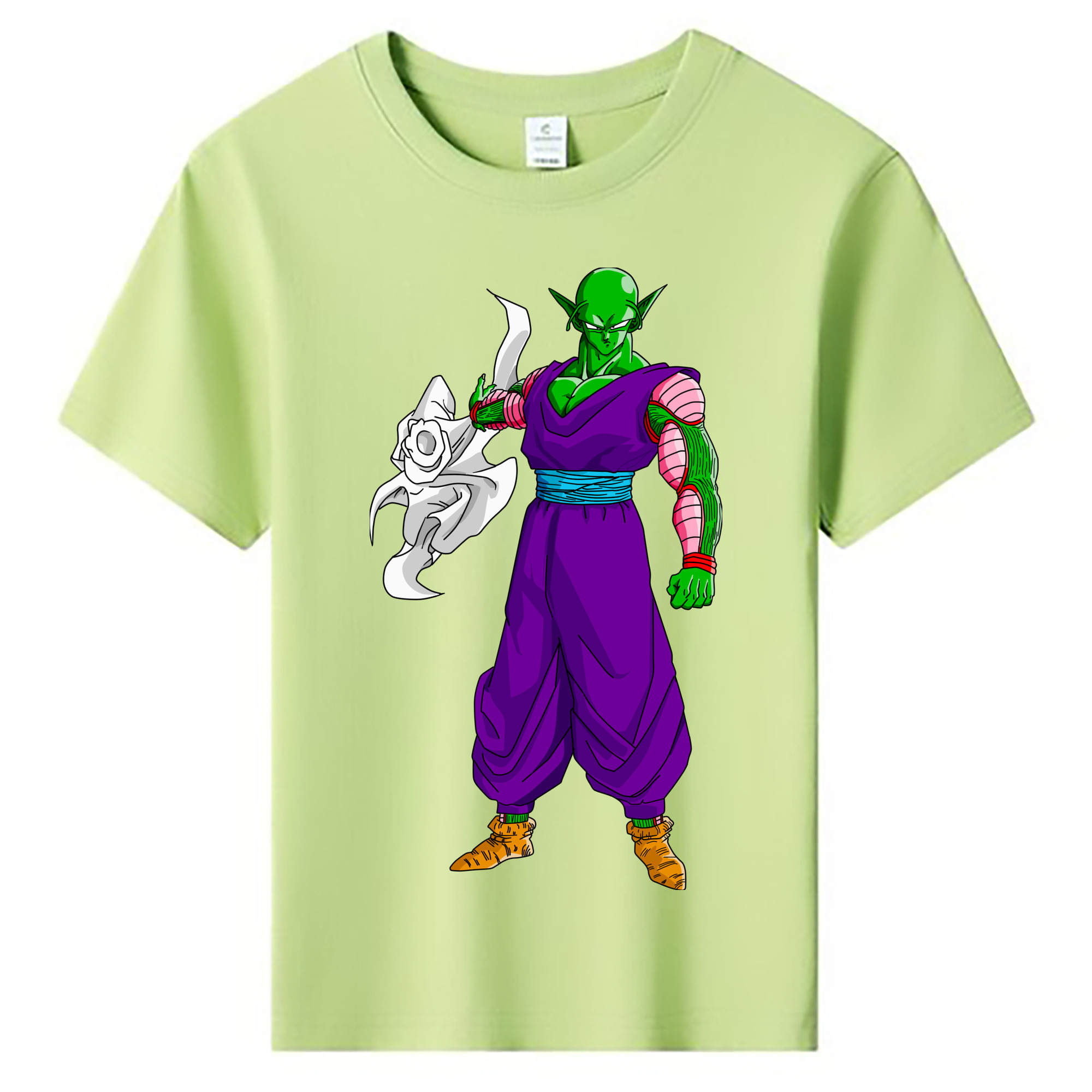 （画像用） ドラゴンボール ピッコロ DRAGON BALL Piccolo 綿100％キッズTシャツ（フロントプリント）